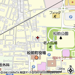 愛媛県伊予郡松前町筒井653-6周辺の地図