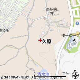 福岡県宗像市久原658周辺の地図