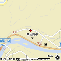和歌山県田辺市中辺路町栗栖川55-1周辺の地図