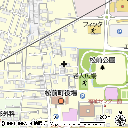 愛媛県伊予郡松前町筒井653-7周辺の地図