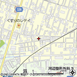 愛媛県伊予郡松前町筒井468-7周辺の地図