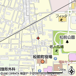 愛媛県伊予郡松前町筒井654-5周辺の地図