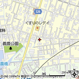 愛媛県伊予郡松前町筒井360周辺の地図