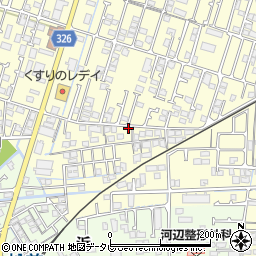 愛媛県伊予郡松前町筒井468-1周辺の地図