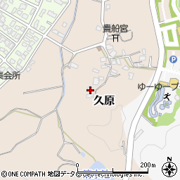 福岡県宗像市久原659周辺の地図