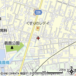 愛媛県伊予郡松前町筒井360-2周辺の地図