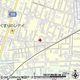 愛媛県伊予郡松前町筒井370-2周辺の地図