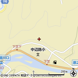 和歌山県田辺市中辺路町栗栖川44周辺の地図