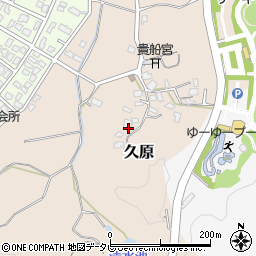 福岡県宗像市久原663周辺の地図