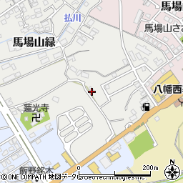 福岡県北九州市八幡西区馬場山緑13-6周辺の地図