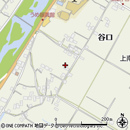 谷口区民会館周辺の地図