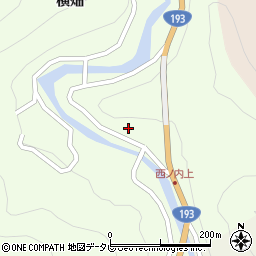 徳島県那賀郡那賀町御所谷半名周辺の地図