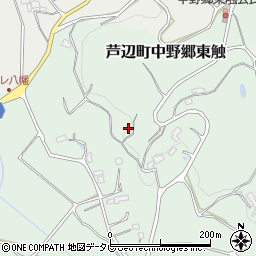 長崎県壱岐市芦辺町中野郷東触周辺の地図