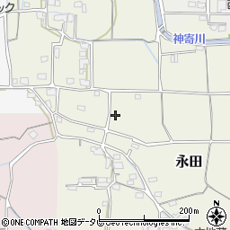 愛媛県伊予郡松前町永田586-1周辺の地図