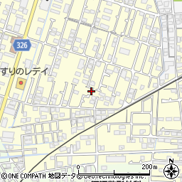 愛媛県伊予郡松前町筒井370-7周辺の地図