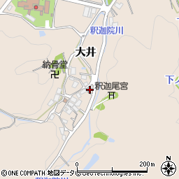 福岡県宗像市大井1634-3周辺の地図
