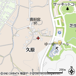 福岡県宗像市久原572周辺の地図