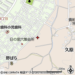 福岡県宗像市久原868-2周辺の地図