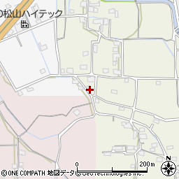 愛媛県伊予郡松前町永田443周辺の地図