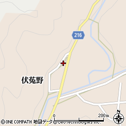 和歌山県田辺市伏菟野104-1周辺の地図