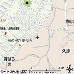 福岡県宗像市久原868周辺の地図