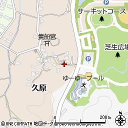福岡県宗像市久原561周辺の地図