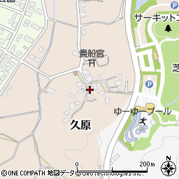 福岡県宗像市久原574周辺の地図