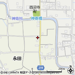 愛媛県伊予郡松前町永田207周辺の地図