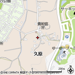 福岡県宗像市久原667周辺の地図