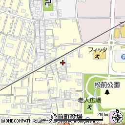 愛媛県伊予郡松前町筒井666-1周辺の地図