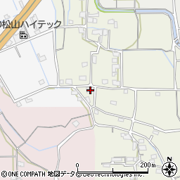 愛媛県伊予郡松前町永田446-2周辺の地図