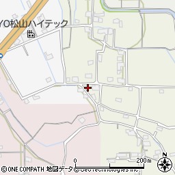 愛媛県伊予郡松前町永田447周辺の地図