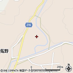 和歌山県田辺市伏菟野119周辺の地図