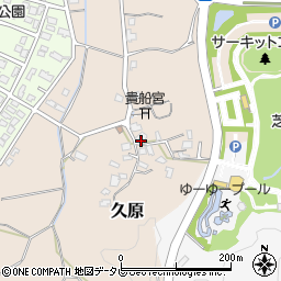 福岡県宗像市久原554-2周辺の地図