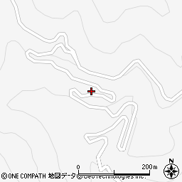 高知県吾川郡いの町高薮200周辺の地図