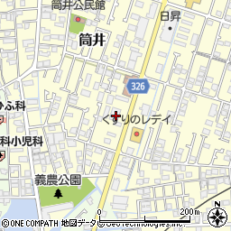 伊予銀行岡田支店周辺の地図