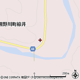 和歌山県新宮市熊野川町椋井65周辺の地図