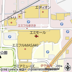 モスバーガーいよ松前店周辺の地図