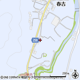 福岡県北九州市小倉南区春吉504周辺の地図