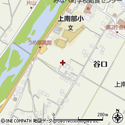 和歌山県日高郡みなべ町谷口348周辺の地図