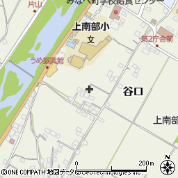 和歌山県日高郡みなべ町谷口346周辺の地図