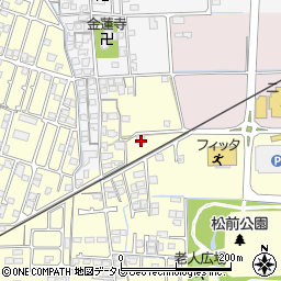 愛媛県伊予郡松前町筒井675-7周辺の地図