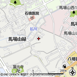 福岡県北九州市八幡西区馬場山緑13-29周辺の地図