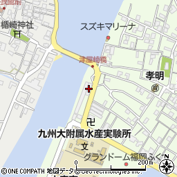 津屋崎漁業協同組合周辺の地図
