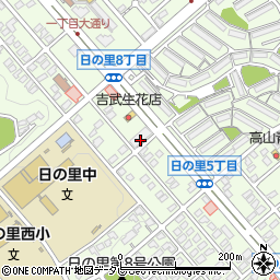 西日本シティ銀行社宅周辺の地図