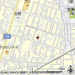 愛媛県伊予郡松前町筒井411-1周辺の地図