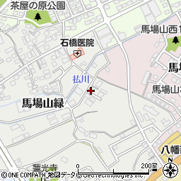 福岡県北九州市八幡西区馬場山緑13-30-3周辺の地図