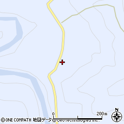 和歌山県田辺市本宮町静川656周辺の地図