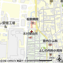 愛媛県伊予郡松前町筒井1597-15周辺の地図