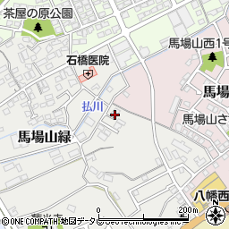 福岡県北九州市八幡西区馬場山緑15-1周辺の地図